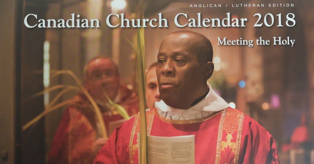 2018 Church Calendar finds balance, beauty in meeting the holy The