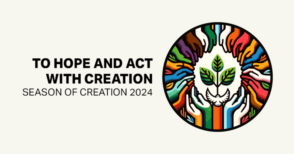 Season of Creation 2024 logo.